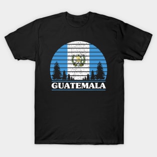 Guatemala Flag Forest T-Shirt